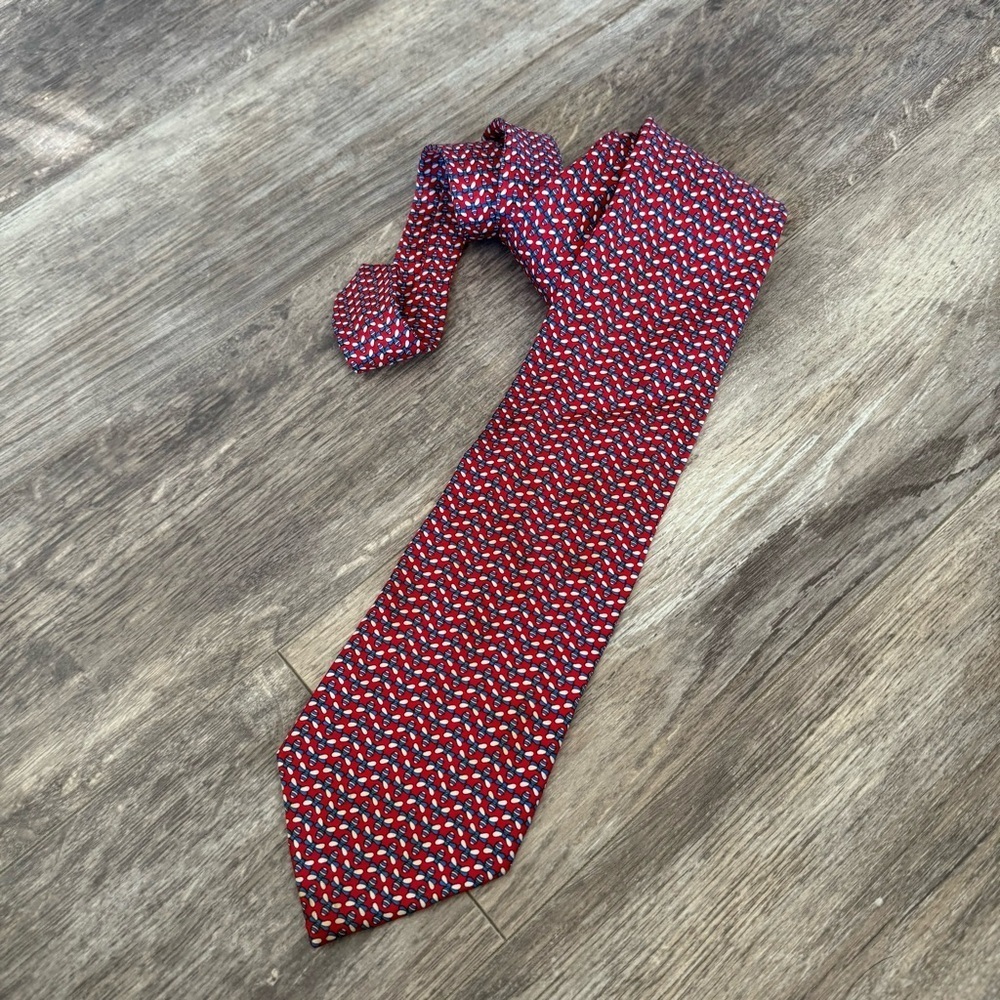 Christian Dior “Micro Bee” 100% Silk Tie